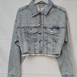 Dwnim Jacket Crop NWT S